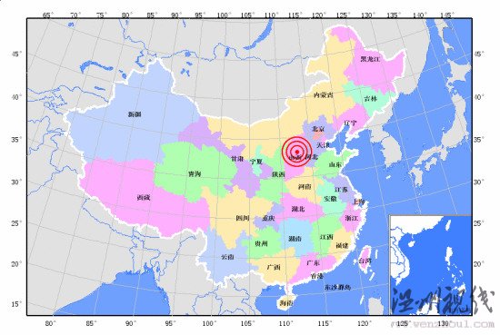山西陽(yáng)曲縣發(fā)生4.6級(jí)地震太原市區(qū)震感明顯