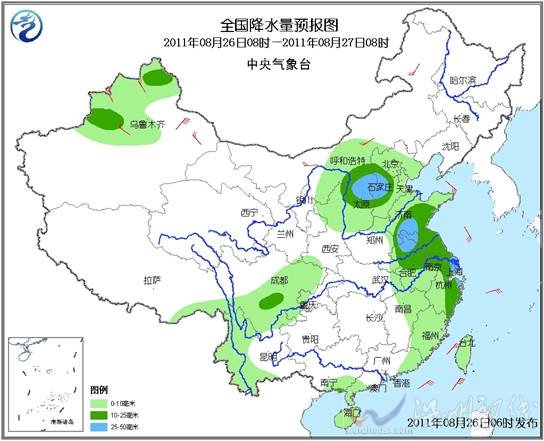 華北等地降雨降溫 南方氣溫穩(wěn)中有升