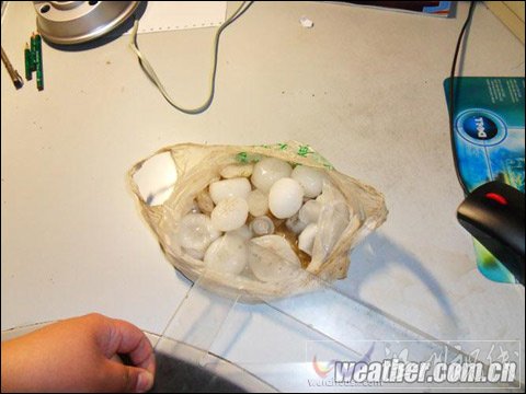 青海多地遭雹災(zāi) 冰雹最大直徑達(dá)60毫米