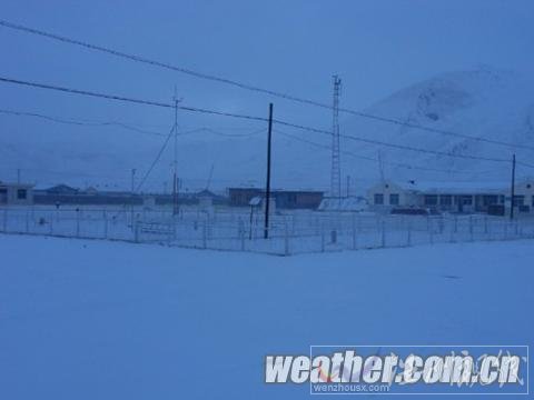 青海達(dá)日降雪或影響交通 有利降低火險(xiǎn)