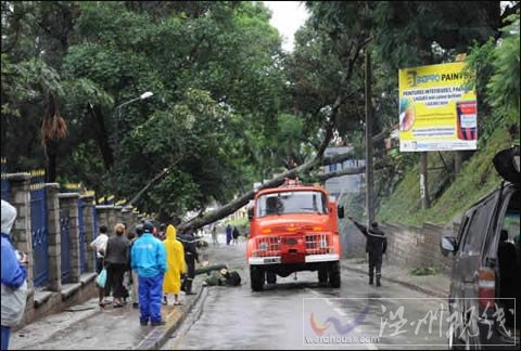 強(qiáng)熱帶氣旋“喬凡娜”登陸馬達(dá)加斯加 致3人死亡