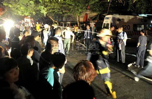 成都雙橋子爆炸