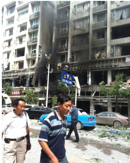 巴中一辦公樓發生爆炸 傷亡人數暫不明(圖)