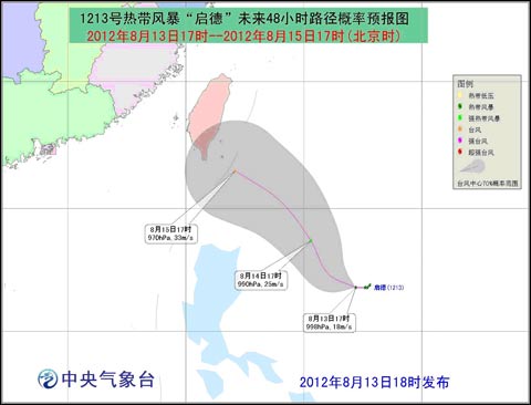 13號臺風啟德路徑 13號臺風最新消息