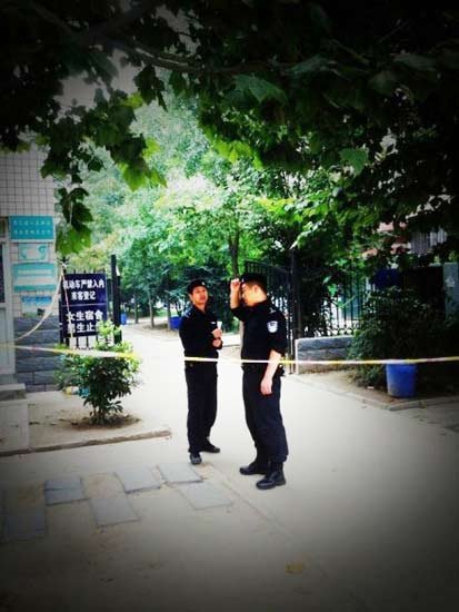 現場已被警方封鎖 