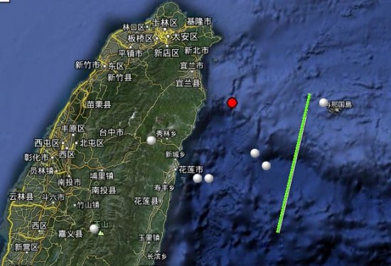 臺灣宜蘭縣4.7級地震