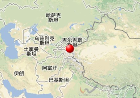 吉爾吉斯斯坦和中國交界發(fā)生4.0級(jí)地震