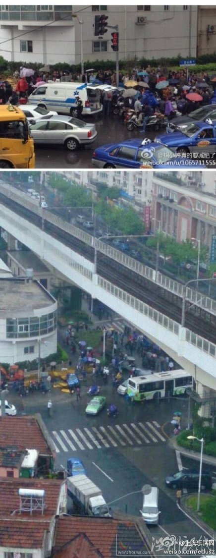 受其影響當時上海寶山路交通出現擁堵