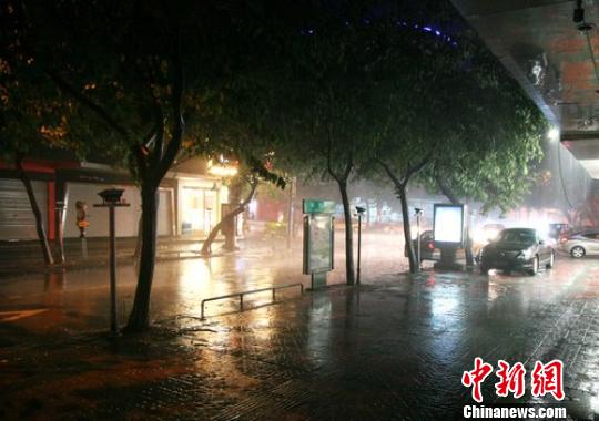 臺(tái)風(fēng)菲特影響溫州