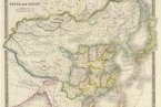 德國(guó)繪制1735年中國(guó)地圖