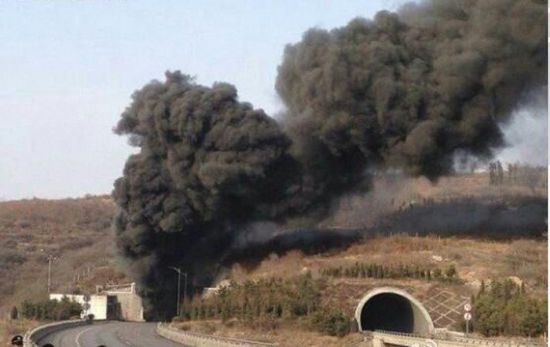 晉濟(jì)高速油罐車爆炸