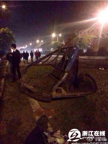 臺(tái)州104國(guó)道爆炸