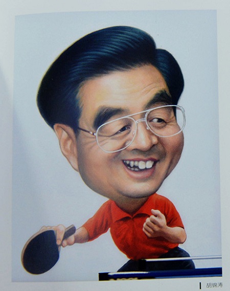 新中國(guó)五代領(lǐng)導(dǎo)人漫畫(huà)像在杭州國(guó)際動(dòng)漫展展出