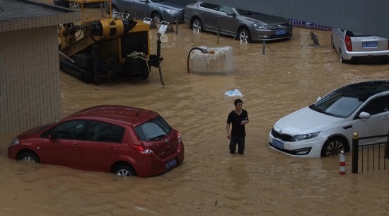 廣東惠州暴雨 惠州5月16日暴雨5小時下了往年3個月雨量
