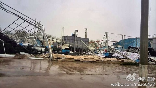 臺(tái)風(fēng)威馬遜對(duì)徐聞的影響 整個(gè)縣城水電通訊中斷