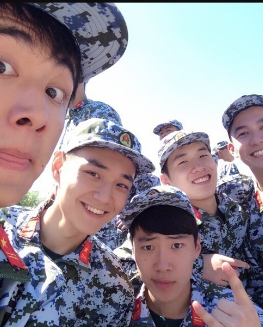 中戲新生軍訓照曝光