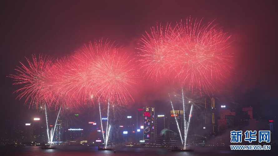 香港農(nóng)歷新年煙花