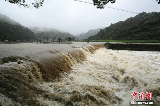 開化暴雨引發洪災