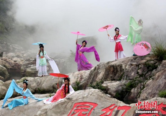 最美七仙女模特?cái)z影大賽