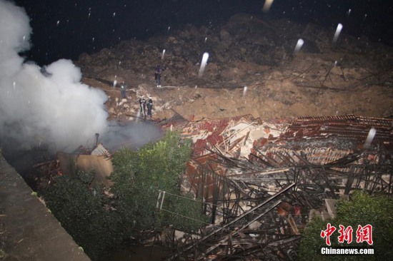 11.13麗水山體滑坡已造成9人死亡，1人受傷，28人失蹤。