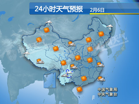 春節(jié)期間天氣晴好