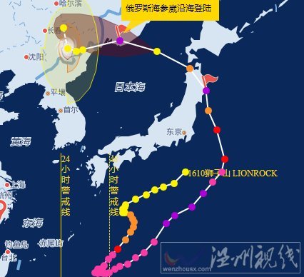 臺風(fēng)獅子山路徑圖