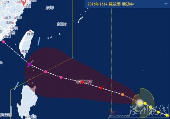 溫州臺(tái)風(fēng)莫蘭蒂