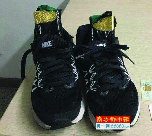 運(yùn)動(dòng)鞋藏4斤黃金被深圳海關(guān)查獲