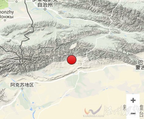 新疆阿克蘇地區拜城縣地震
