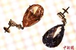 全球最貴鉆石耳墜 藍粉雙