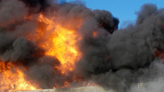 山東倉庫爆炸