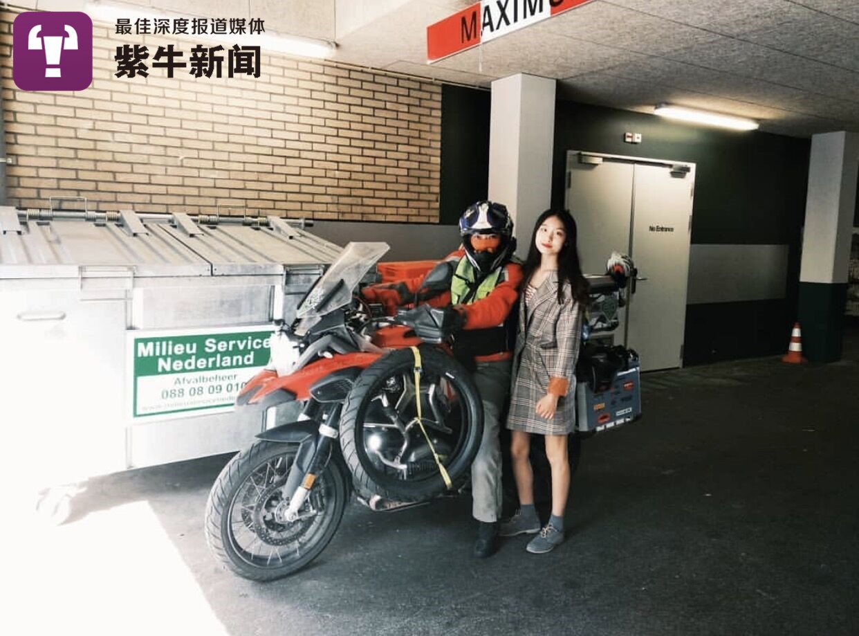 騎車(chē)穿25國(guó)看女兒