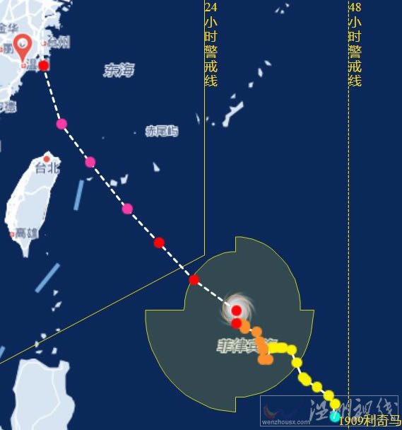 浙江臺風(fēng)利奇馬最新消息 未來路徑或登陸浙江