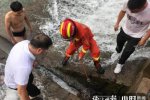 13歲女孩游泳被吸入排