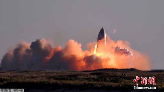 SpaceX星艦著陸時發生爆炸