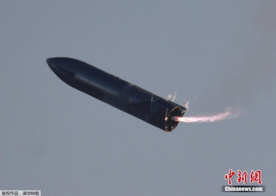 SpaceX星艦著陸時發生爆炸