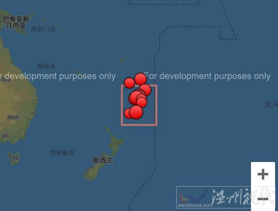 新西蘭6小時發(fā)生三次7級以上強(qiáng)震