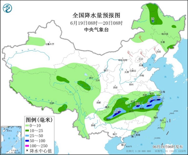 南方強降雨帶將逐漸南落 京津冀將現大范圍高溫