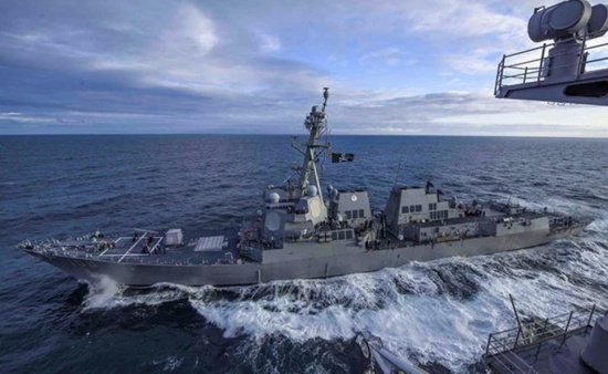 美艦過航臺灣海峽 我國防部回應(yīng)表示譴責(zé)