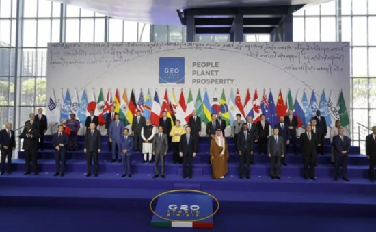 包括美國、印度和中國在內(nèi)的 G20 集團占全球溫室氣體排放量的 80%。