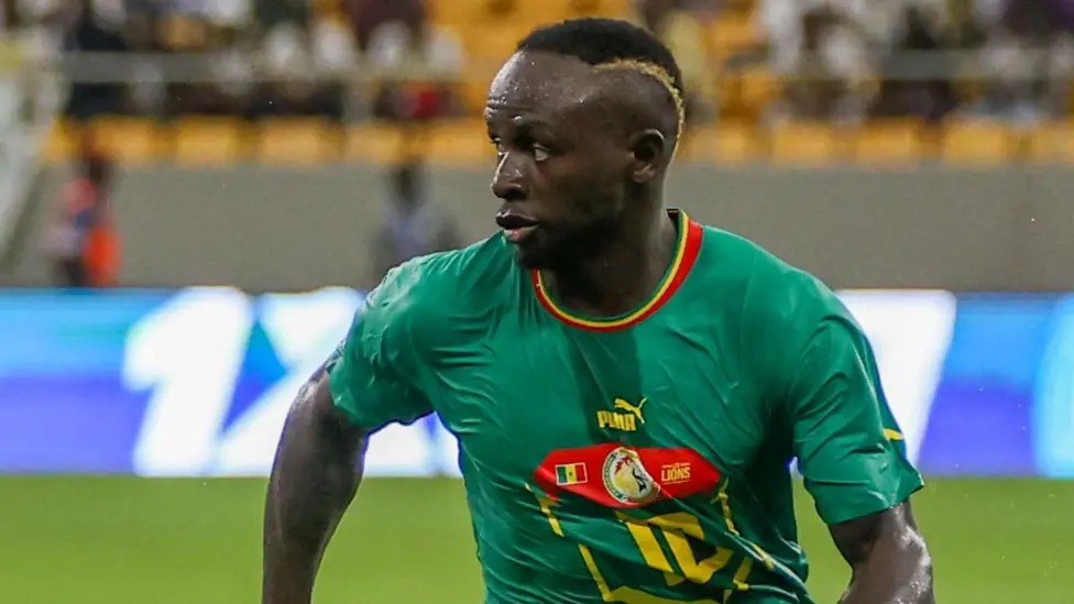 薩迪奧·馬內(nèi)(SadioMane)為塞內(nèi)加爾隊(duì)效力