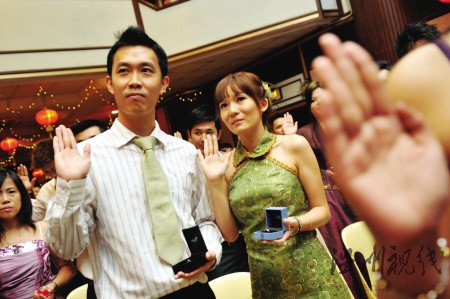 10月10日全球掀起結婚熱新人吉時選10點10分